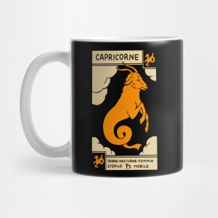 Capricorn Tarot Card - Muchery Vintage Tarot Deck Mug